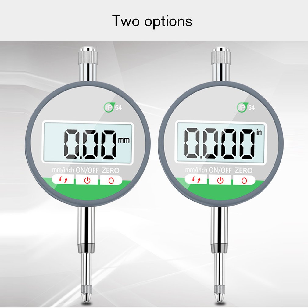 Ip54 oljesäkra digitala mikrometer 0.001mm elektroniska mikrometer metriska/tum 0-12.7mm/0.5 "precisionsvisare mätare