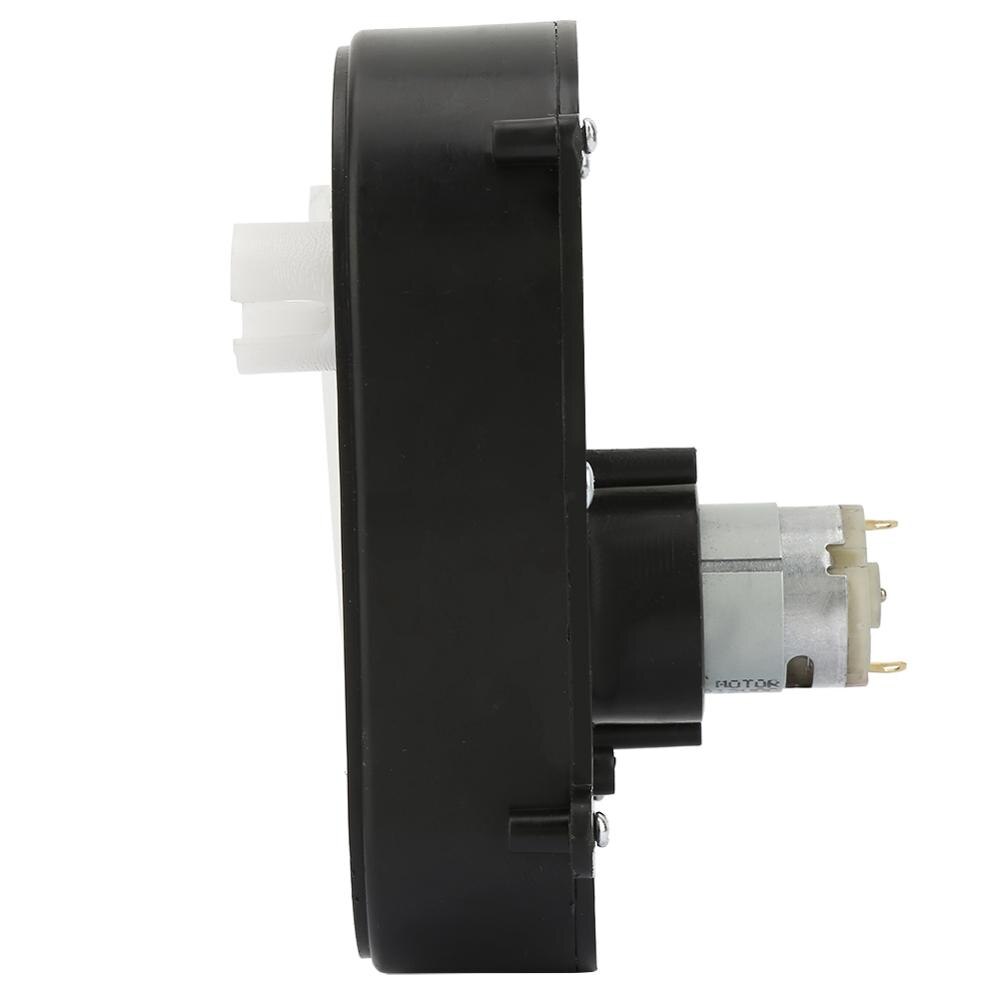 Rs380 girkasse universell låve elbil girkasse med motor, styremotor girkasse 6 v 5000, 12 v 5000, 12 v 5600 o / min