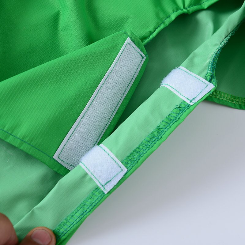 Chubasquero de rana para perro pequeño y mediano, Poncho impermeable para perro, capa para cachorro lindo, chaqueta de lluvia al aire libre para Bulldog Francés, verde y amarillo