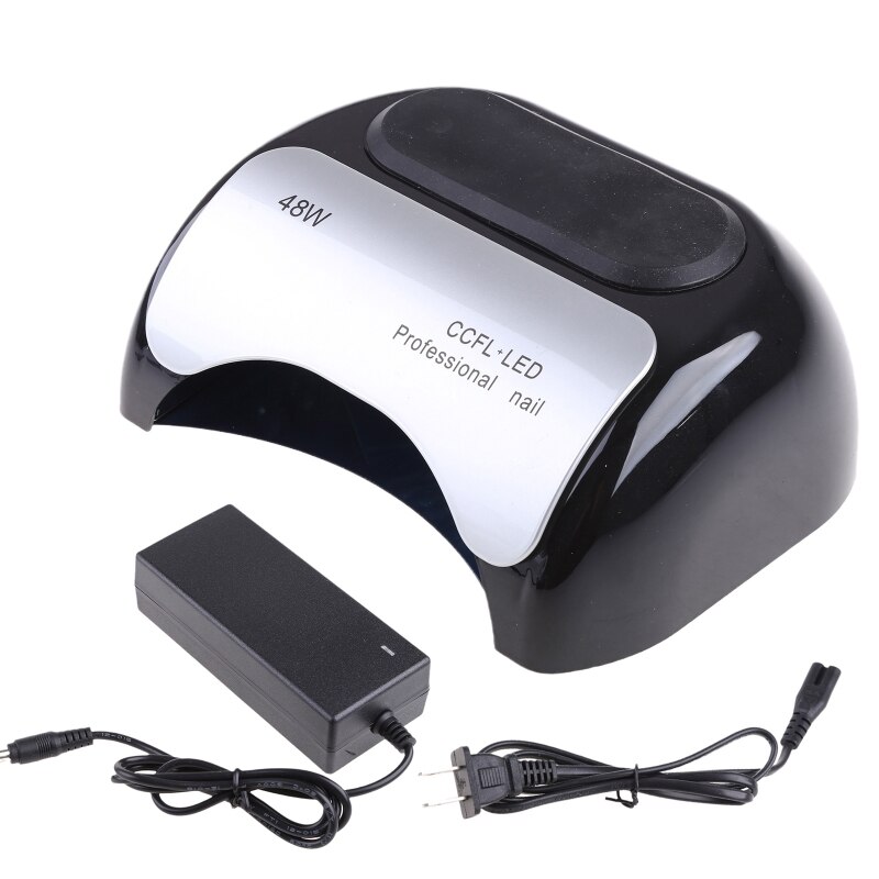 48W CCFL UV LED Lamp Nail Dryer Cure Nails Polish Gel Art Automatic Induction Manicure Tools