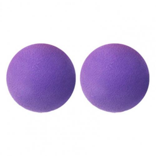 Golf Practice Balls Golf/Tennis Sponge Balls 60mm Harmless Beautiful Soft Golf Balls: Purple