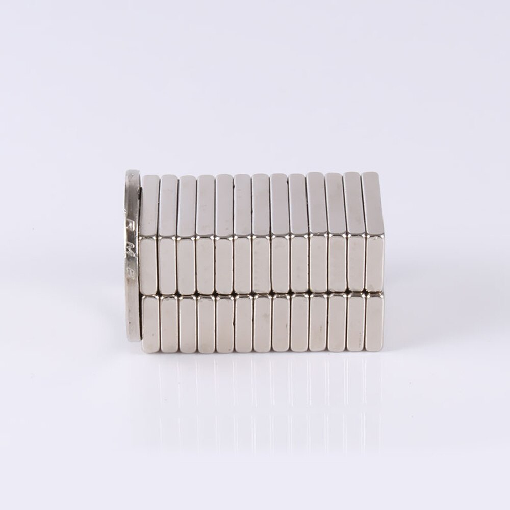 10pcs Neodymium Magnet Rare Earth Block Small Thin Rectangle Strong Crafts Fridge Permanent Magnet N35