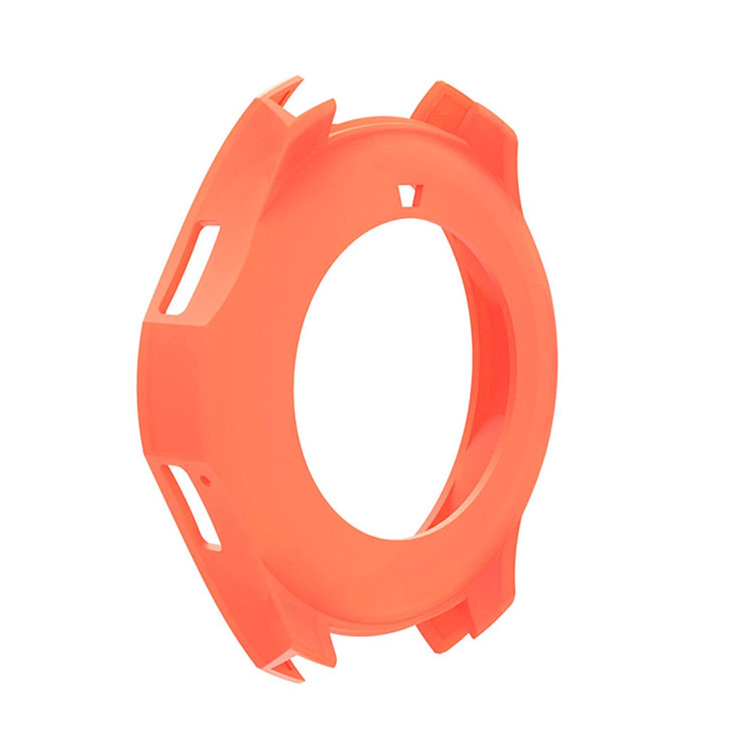 Silicone Watch Case for Samsung Galaxy Gear S3 Frontier Smart Watch Protective Cover for Galaxy Watch 46mm Case: Orange