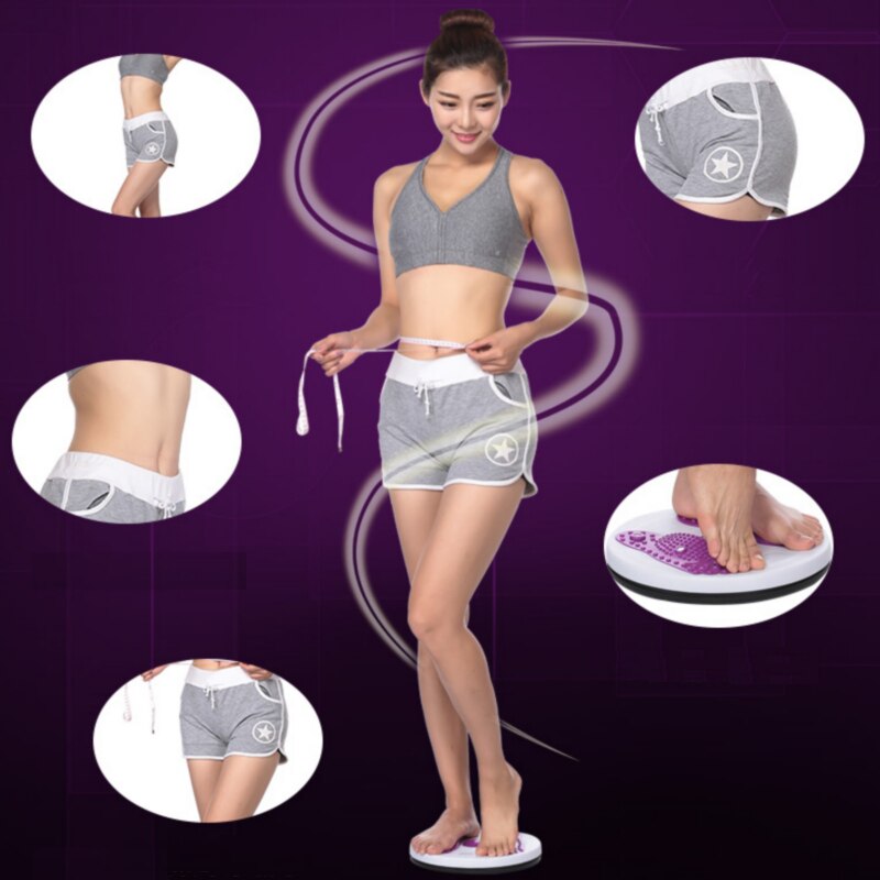 Kunststoff Taille Verdrehen Scheibe Bord Körper Gebäude Fitness Ausrügestochen Twist Bretter Fuß Massage Platte Twister ÜSpund Getriebe