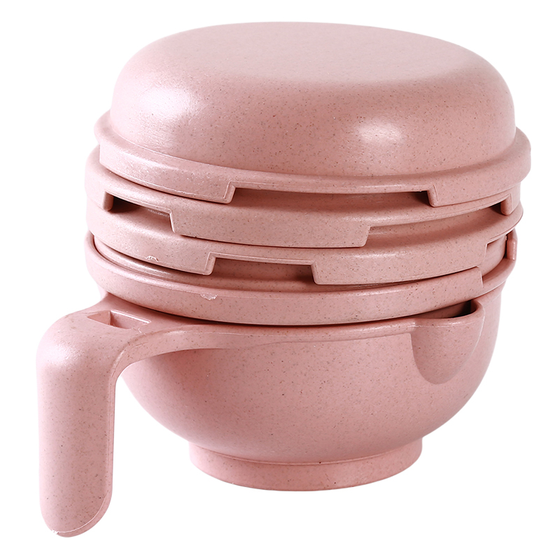 nuevos platos de comida para bebés Kit de tazón de molienda hecho a mano para bebés herramientas de cocina de placa Manual