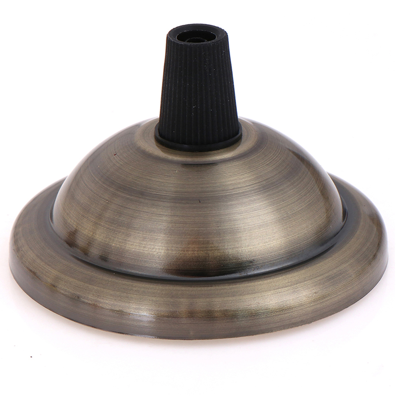 årgang lampe utgangspunkt antikk takplate metall taklampeholder galvanisering ironfitting lysekrone utgangspunkt diy belysning: Br