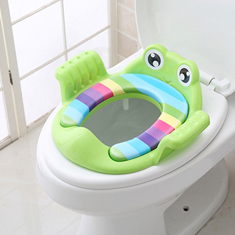 grenouille bébé enfant siège de toilette en plastique Portable coffre-fort Pot Potties chaise de formation Grils garçon formateurs Pot pour -nés