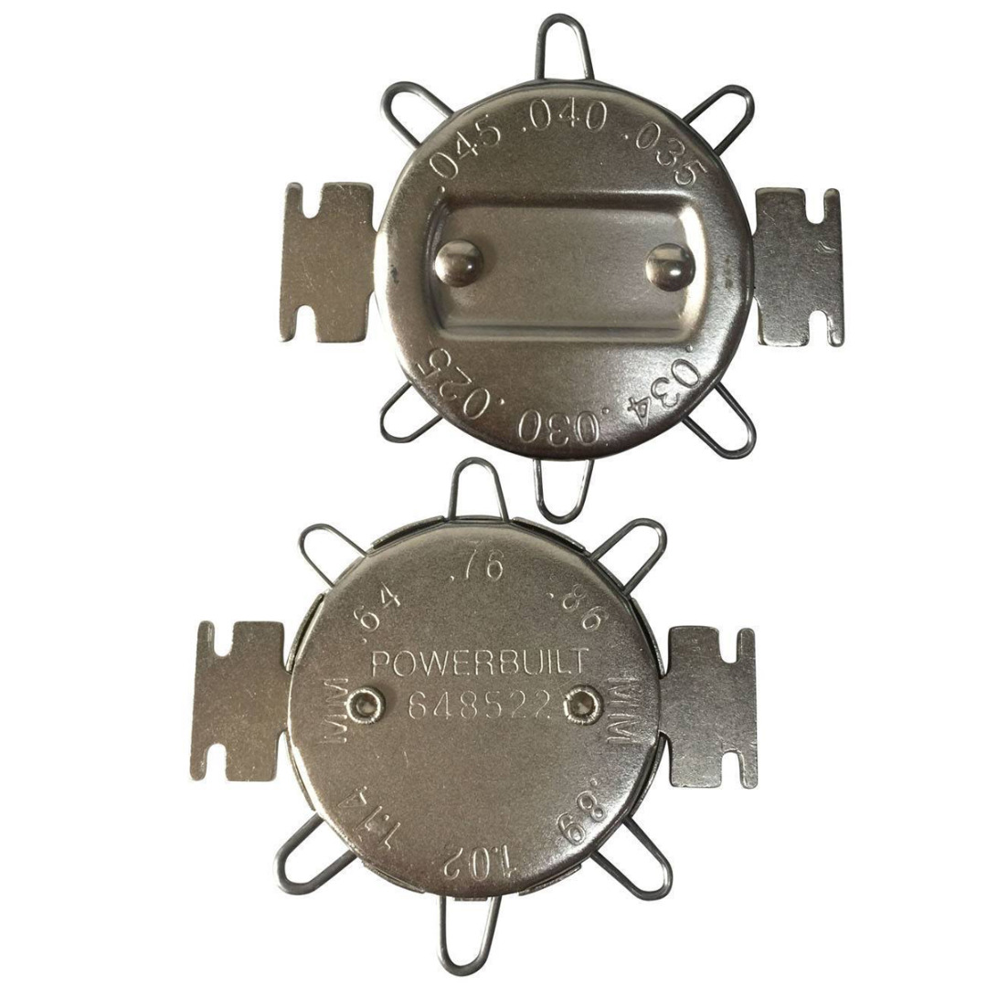 Spark Plug Feeler Gauge For Motorcycle Adjusting Clearance Spark Plug Gap Tool Gapper Feeler Cap Gauge Metric