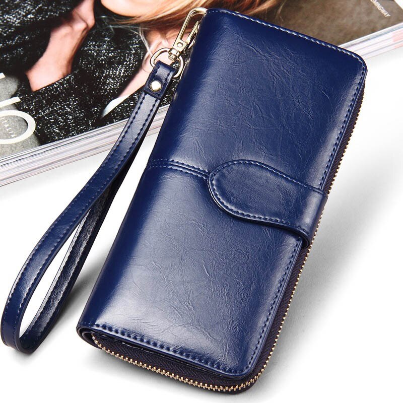 Women PU Leather Wallet Long Card Holder Case Clutch Purse Handbag Bag HSJ88