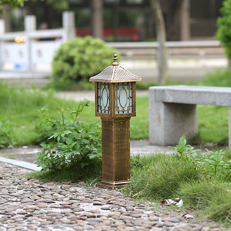 Chinese Tuin Gazon Verlichting Outdoor Grasland balkon residentiële Lamp Waterdicht Landschap Verlichting