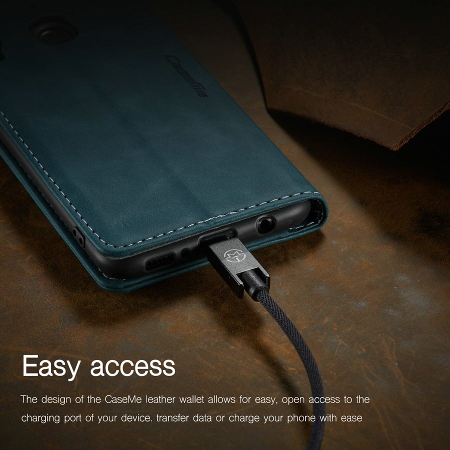 Caseme Voor Samsung M30s Case Flip Luxe Portemonnee Lederen Telefoon Geval Voor Samsung Galaxy M30s M 30S Auto Close magnetische Cover Cases