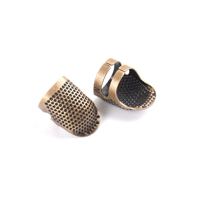 2pcs Retro Sewing Thimble Finger Protector Needlework