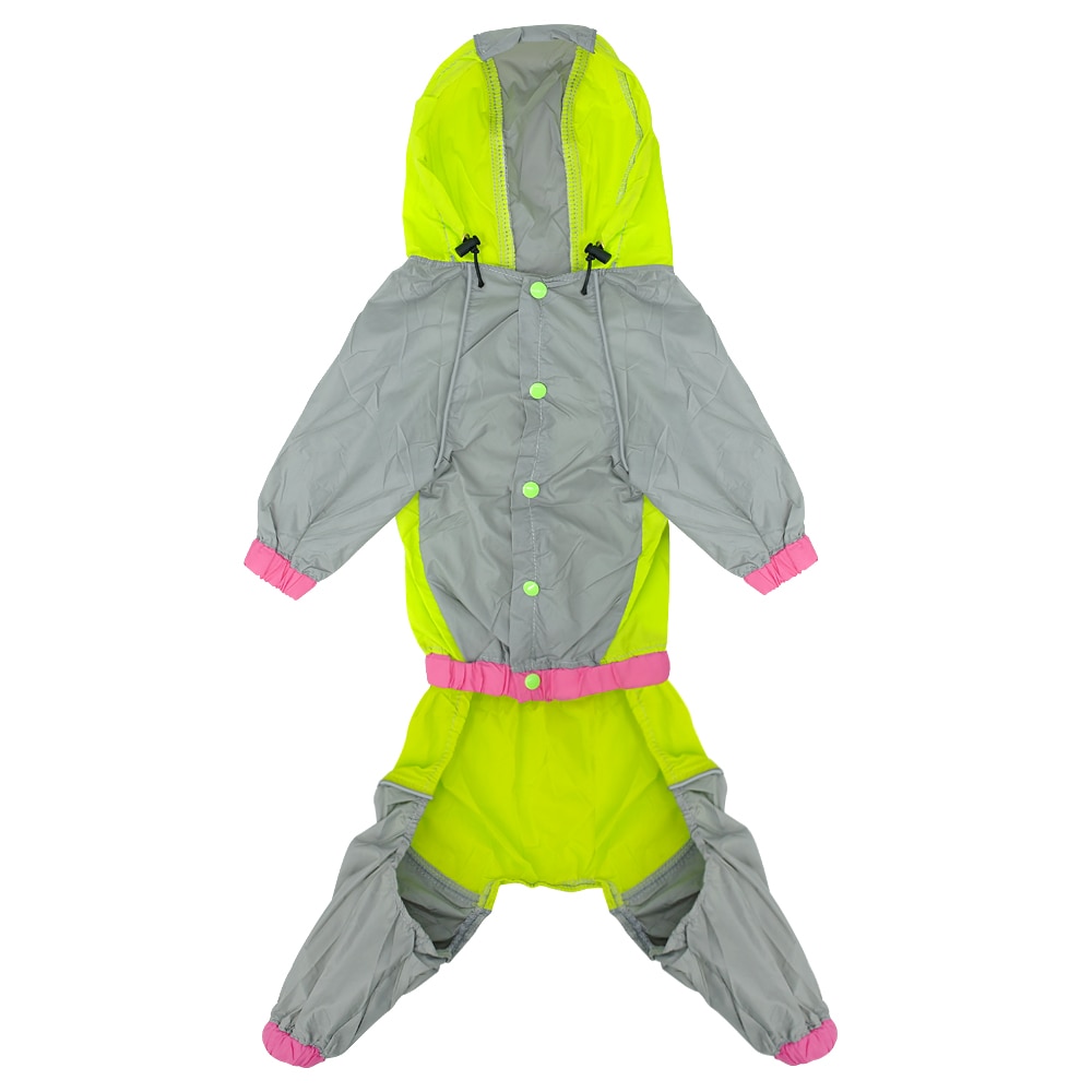 Waterdichte hond regenjas reflecterende honden regen jas veiligheid regenjas hond overalls Poncho kleding voor kleine middelgrote grote honden