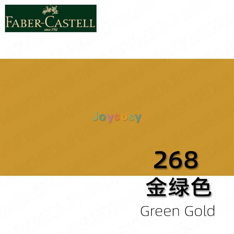 4 Stks/partij Faber Castell Professionele Polychromos Vette Gekleurde Potloden, Enkele Kleur Kunstenaar Grade Vette Lapis De Cor Potlood: 268