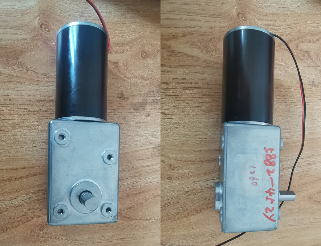 A5882-4 250kg.cm 12V 24V DC Gear Motor Strong Torque Gearmotor Metal Turbo Worm Gearbox Engine Reversed Low Speed Self-Lock Worm