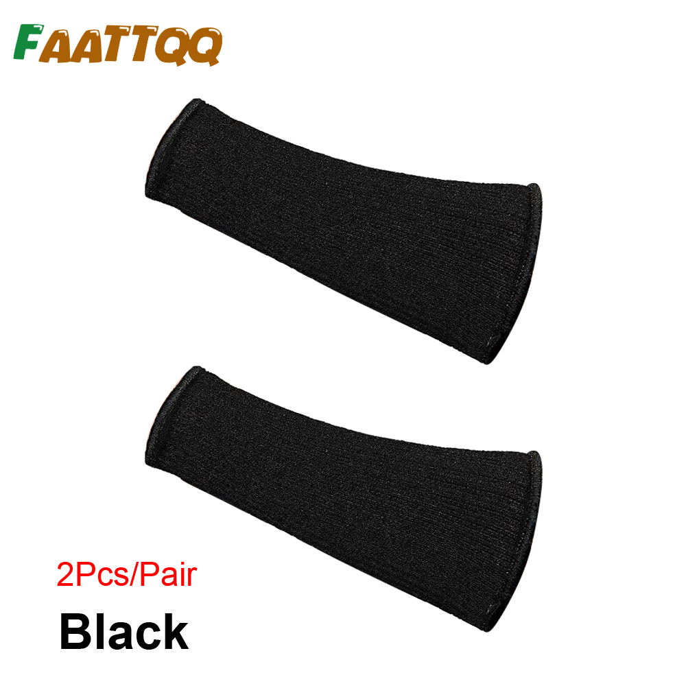 Arm Protectors for Thin Skin, Protective Cut Resistant Forearm Sleeves Arm Guards for Men Women Work, Scratches, Biting,Bruising: black