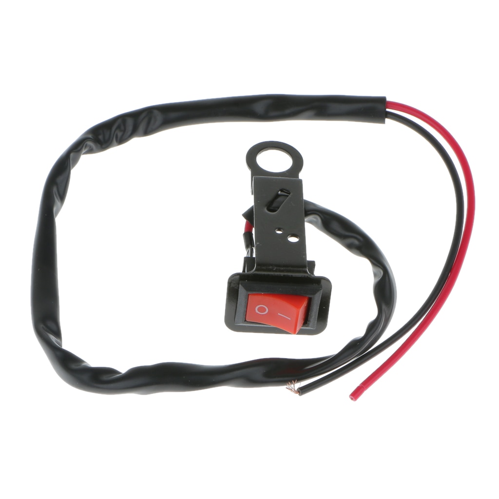 On/OFF Kill Switch Scooter Motorcycle ATV Handlebar Hazard Fog Spot Light
