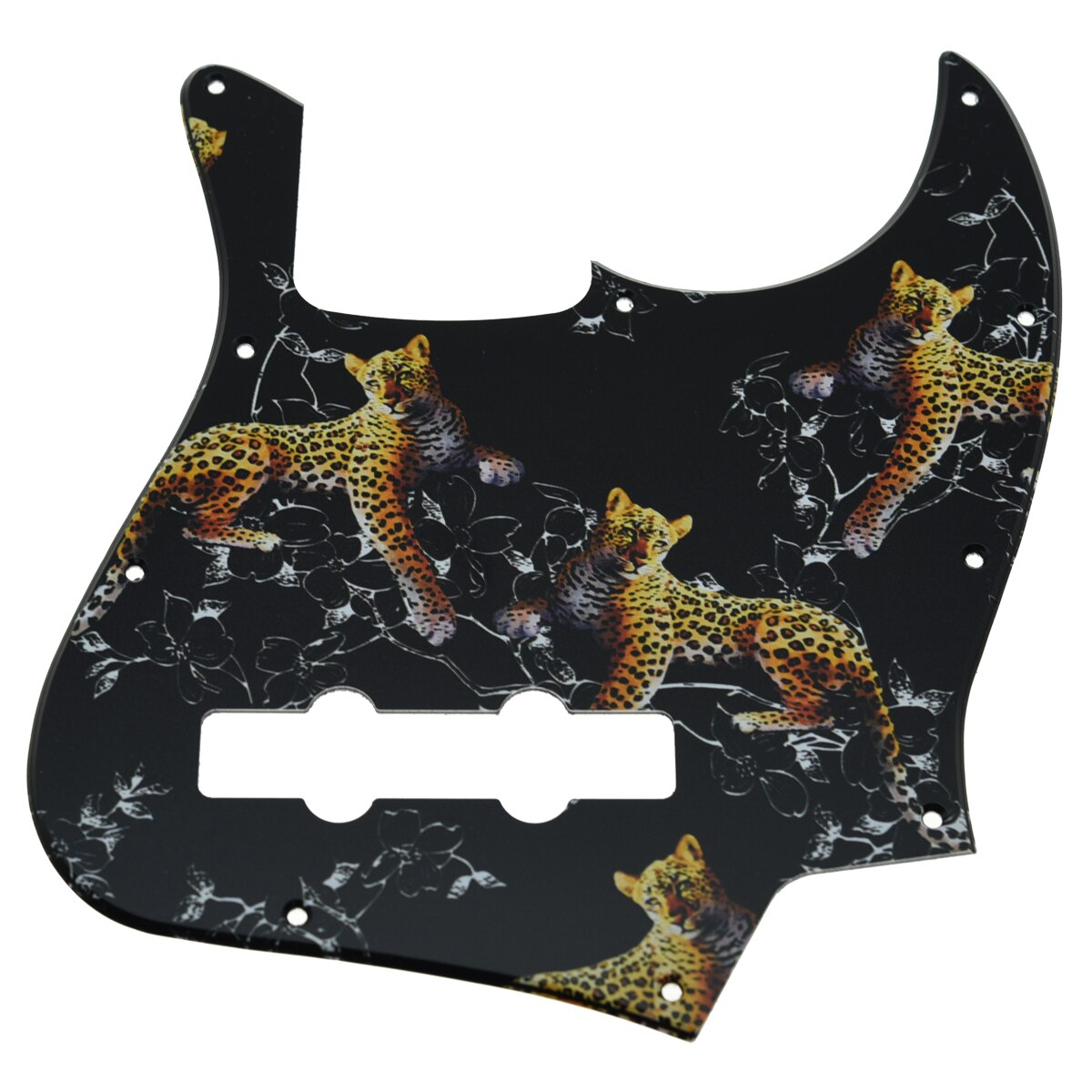 Clear American Standard Jazz J Bass Pickguard Transparent