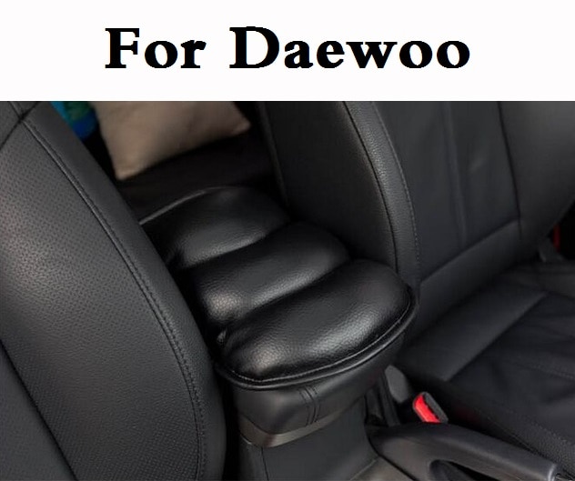 Auto armsteunen middenconsole afdekking stoelvak zachte pu matten voor daewoo matiz nexia nubira sens tosca winstorm
