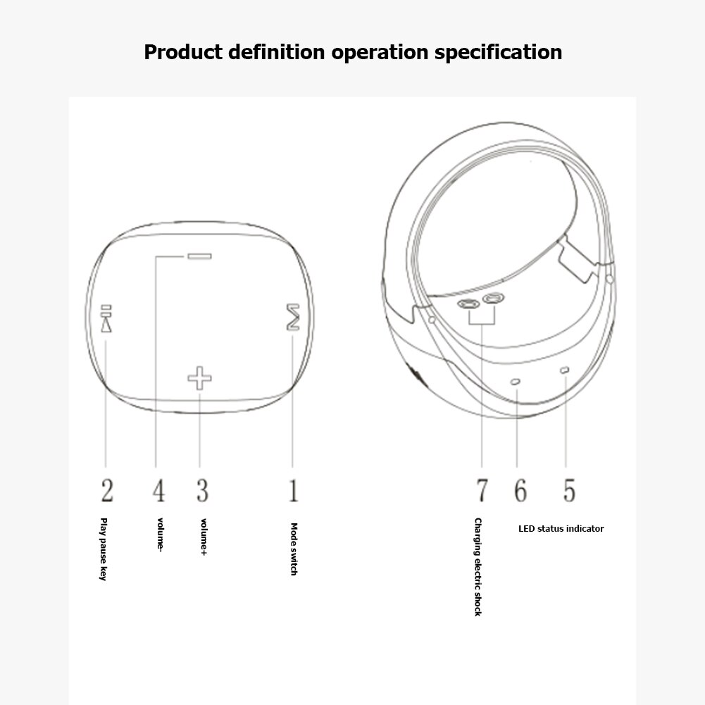 Multifunktionale Tragbare Geräte Clever Finger Ring Telefon Bluetooth Ring Fernbedienung Bluetooth 5,0 Auto Bausatz Für iOS Android TV