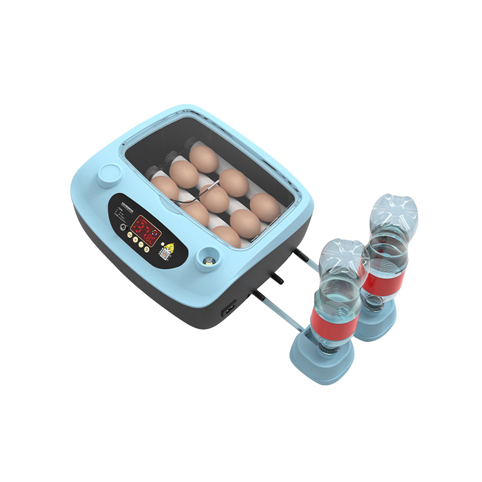 9-36 jajko inkubator automatyczny jajko cyfrowy inkubator wylęgowy temperatura kontrola wilgotności jaj wylęgowych inkubator kurczak kaczka: 9 eggs