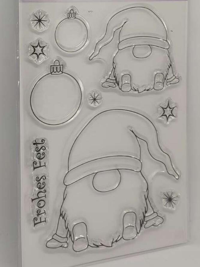 Dwarf Transparent Clear Silicone Stamp Seal DIY Sc... – Grandado
