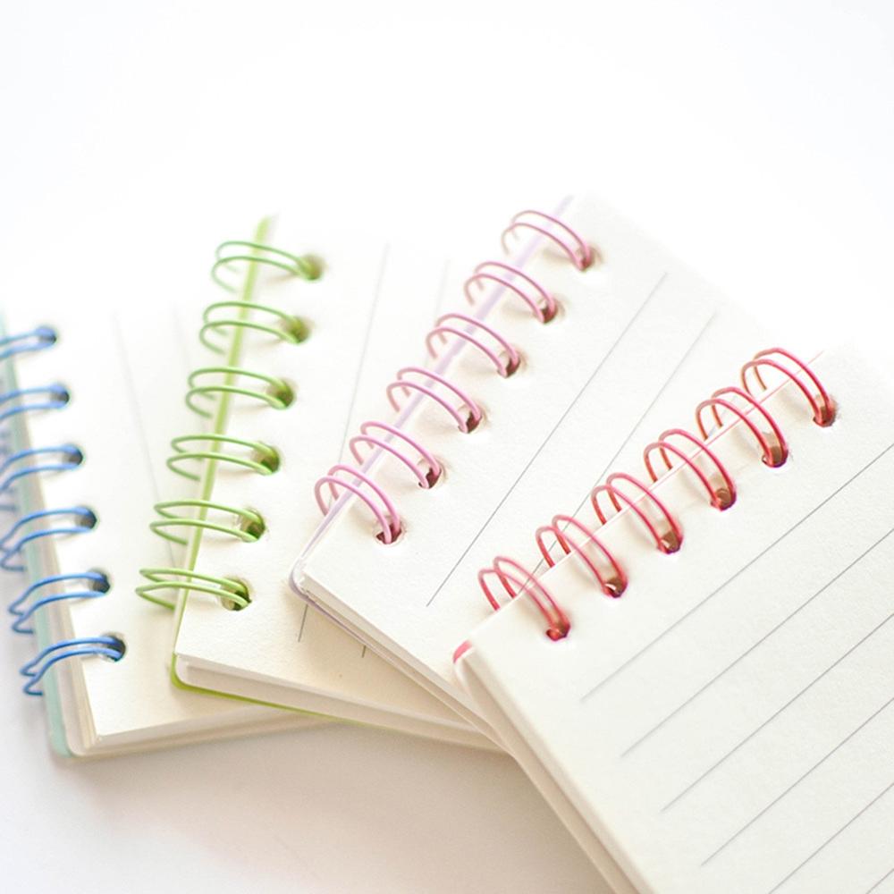 4 Color Random Small Fresh Pocket Book Notepad Notebook Stationery Student Book Korean Creatived Cute Z7M7