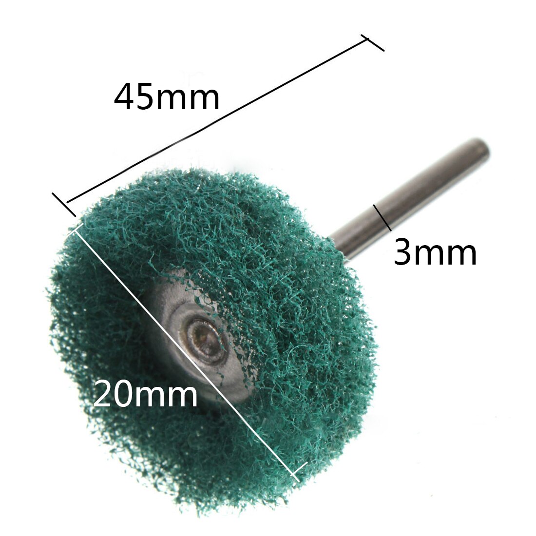 Polishing Wheel 10pcs/20pcs Buffing Pad Brush Jewelry Metal Micro-Electronic Dremel Accessories Rotary Tools Nylon Polishing Pad
