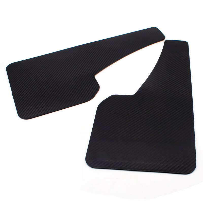 DEFT Racing Universal Mud Flaps SUV Vehicle Car Pickup Carbon Fiber Pattern Mud Guards Universal Mudguards Car Fenders 2pcs