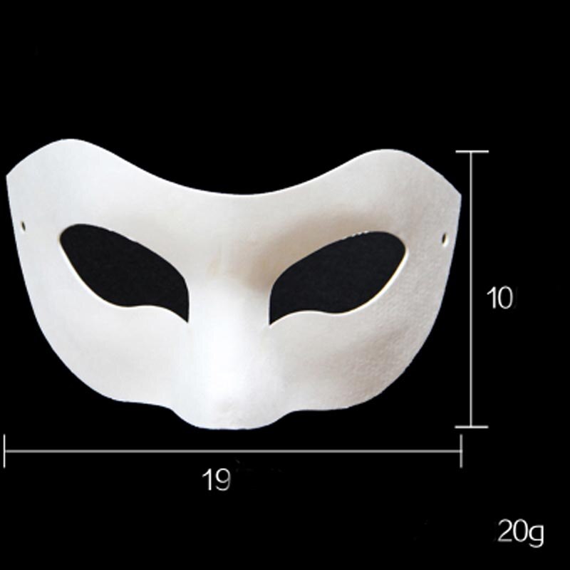 SZ DAMPF Halloween DIY Gesicht Maske Farbe Zeichnung Spielzeug Weiß Peking-oper Für Kinder Kinder weiß embryo hand gemalt papier SZ3106: Zorro