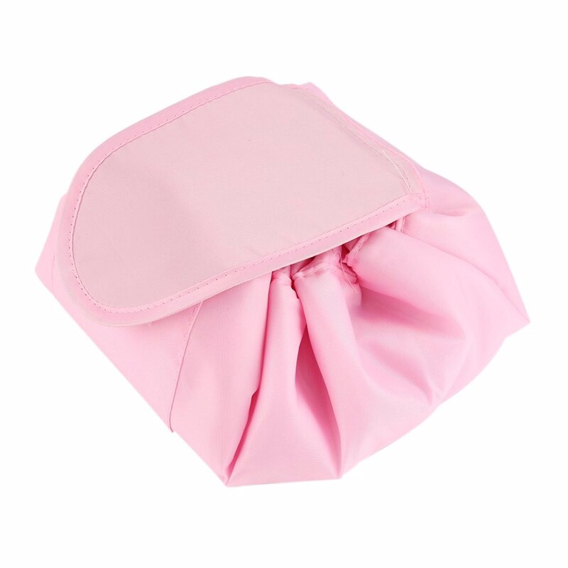 Vrouwen Meisje Maandverband Pouch Servet Handdoek Opbergtas Credit Kaarthouder Cosmetica Trekkoord Magic Lui Opbergtas Sport Bag: Deep pink