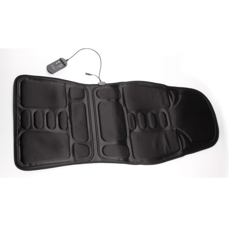 Full-Body Massage Kussen Warmte 7 Motoren Home Office Auto Trillen Matras Nek Massage Stoel Massage Ontspanning Auto seat 12V