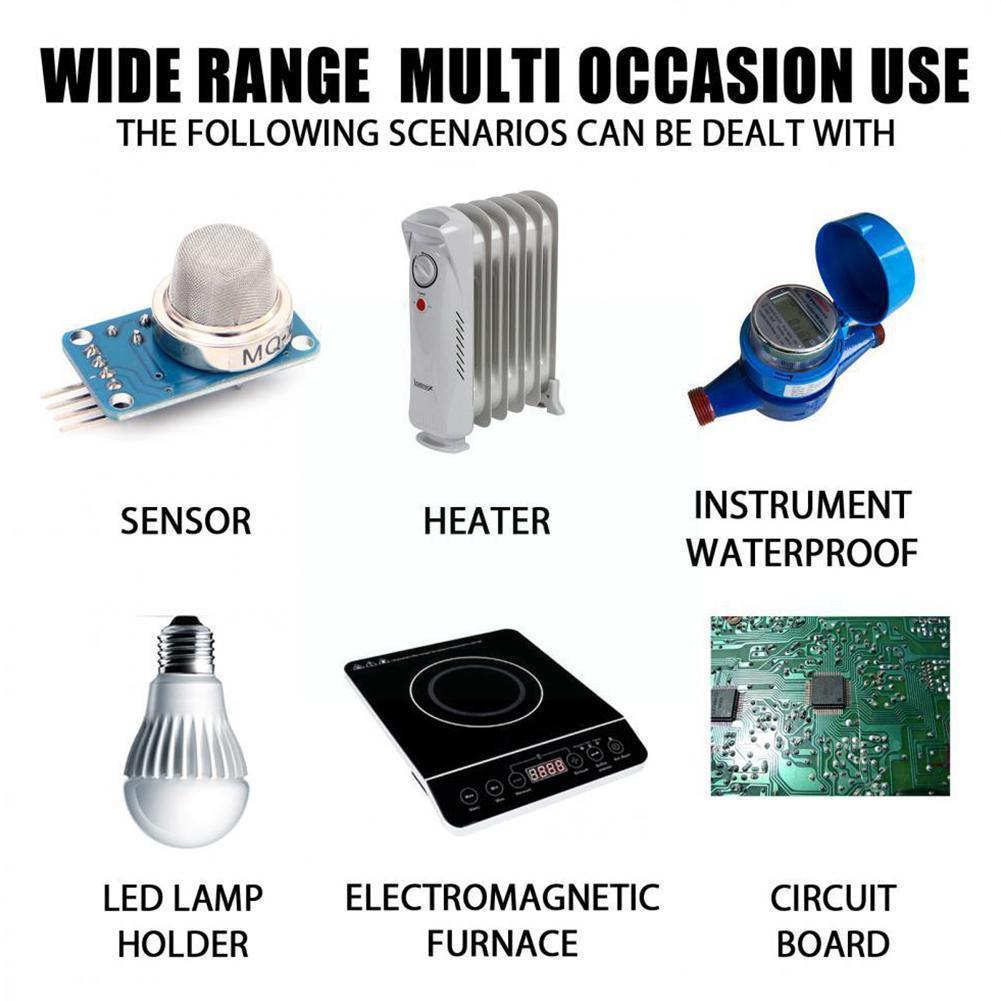 Liquid Electrical Tape Glue Strong Sealing Waterproof Dielectric Coating Heat-Resistant for Electrical Data Cable Sealant 5 O5X2