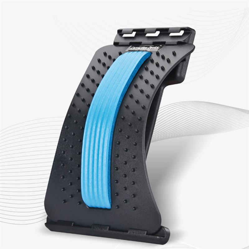 1PC Lumbar Traction Board Portative Effective Spine Pain Relief Lumbar Stretching Relax Traction Massage Board