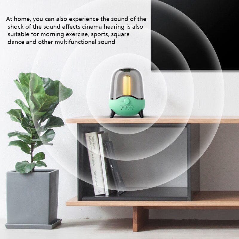 Breathe light bluetooth speaker , 10d surround sound 40w high-power bluetooth speakers for parties and homes