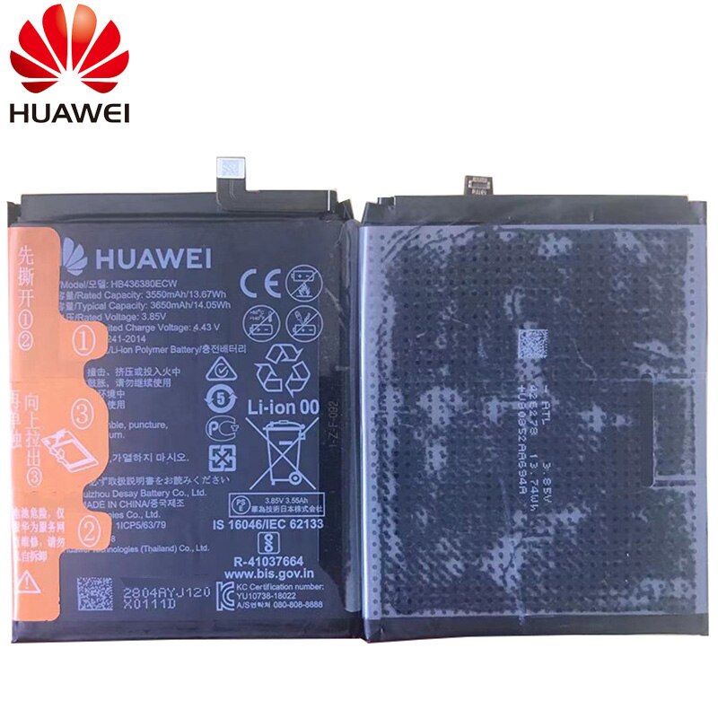 Original Phone Battery For Huawei honor 7C 7A 8 9 9 lite Nova 2 3 4/2i Ascend P10 P20 Huawei P30 P30 Pro Mate 8 9 10 /10 20 Pro