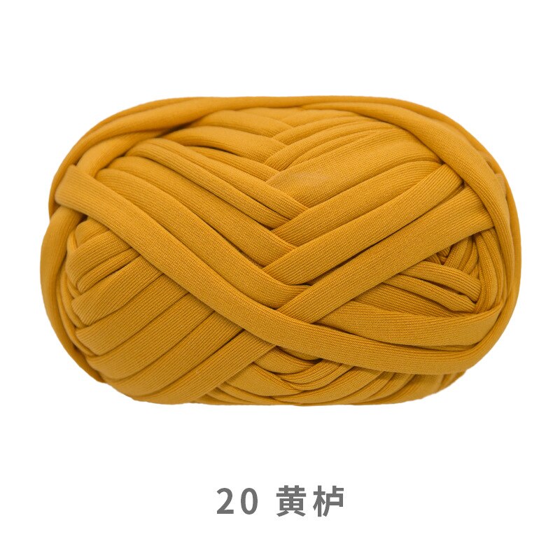 Neemoy100g/ball Colorful Cloth Strip Yarn Hand Knitting Crochet Thread for DIY Handmade Cushion Carpet Line Coarse Yarn: 20 Cotinus coggygria