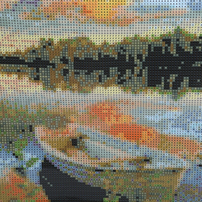 Cross Stitch Explosion Models DIY Painting 5D Cross Stitch Full Drill Lakeside Boat Woods Landscape Sunset Bedroom Paintings