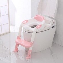 Opvouwbare Baby Zindelijkheidstraining Seat Baby Kinderen Potje Wc Zuigeling Kinderen Toiletzitting Met Verstelbare Ladder