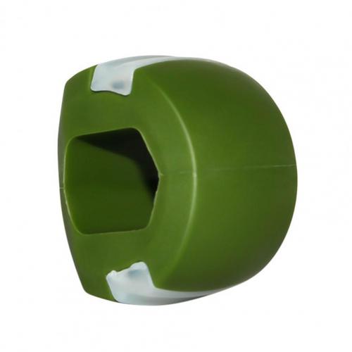 Second-generation Face Masseter jawline Jaw Jawrsize Muscle Exerciser chew ball chew bite breaker training Thin face: Green