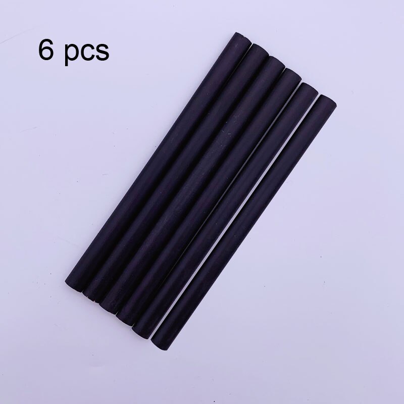 6 sztuk profesjonalne z drewna rysunek ołówek robić szkicowania 6B owalne ołówki stolarskie węgiel pióro dla studentów rysunek przybory robić szkicowania: Default Title