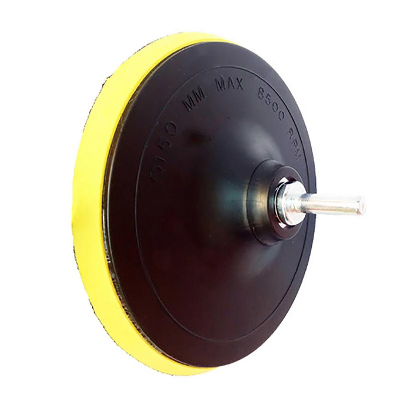 Juego de esponjas de pulido para coche, Kit de herramientas con adaptador de taladro, 19 piezas y 80mm, para encerar y pulir automóviles