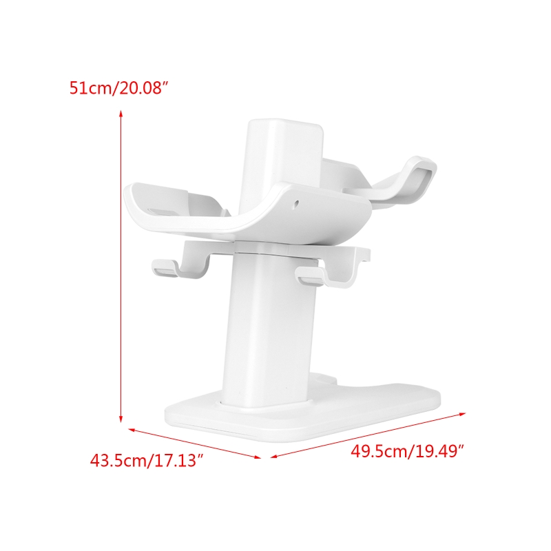 Vr-tischhalterung mit hakenständer, kompatibel mit oculus quest 2 headset, hochwertige verarbeitung, halterung für controller und station