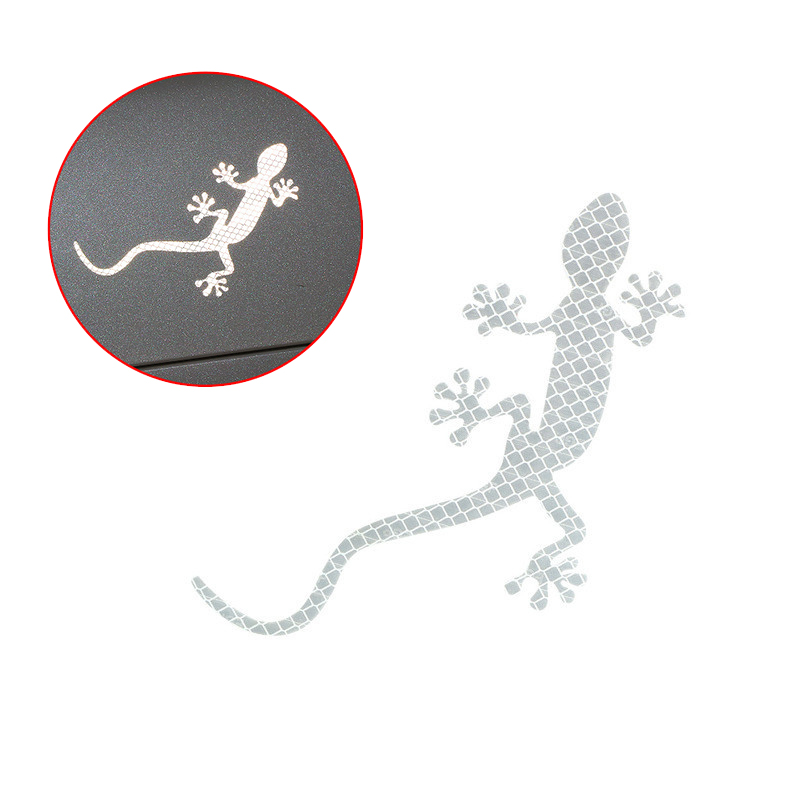 Reflecterende Sticker Veiligheidswaarschuwing Auto Auto Exterieur Accessoires Nacht Rijden Waarschuwing Gekko Strip Licht Reflector: Lavendel
