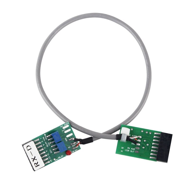 Repetidor de estación de relé de Radio, Cable conector de TX-RX de retardo de tiempo para Motorola B2C y Walkie Talkie para BaoFeng Uv-5R, antena sma-em