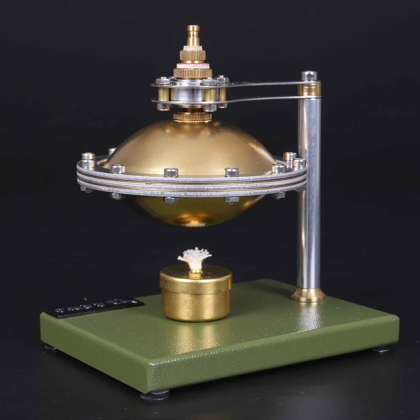 Ufo Spin Schorsing Air Stirling Engine Motor Stoom Warmte Elektriciteit Generator Machine Onderwijs Model Speelgoed Kits
