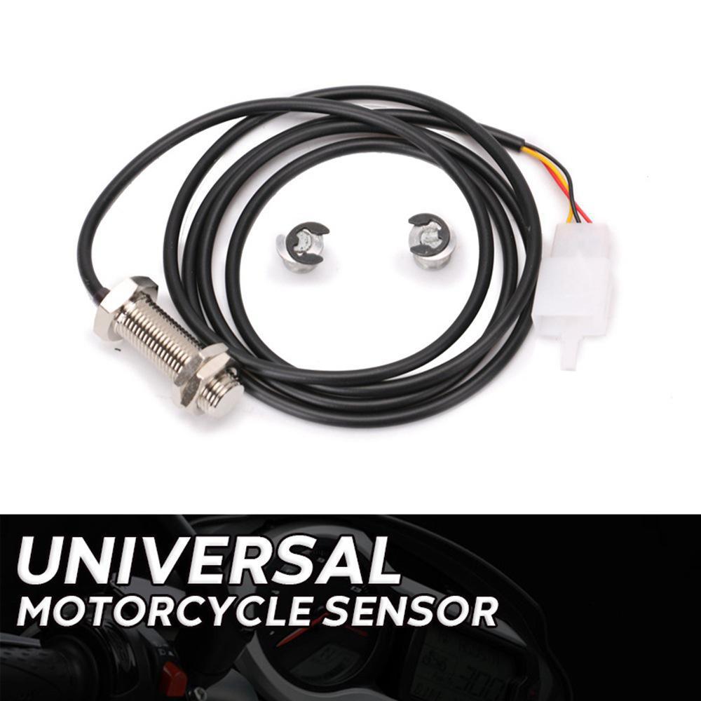 Velocímetro Digital LCD Universal para salpicadero de motocicleta, odómetro, tacómetro para modelo de cilindro 1.2.4