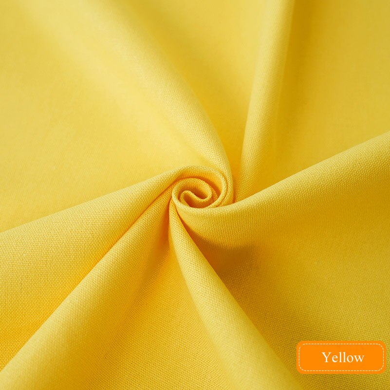 Katoenen canvas stof voor doe-het-zelf schoenen tassen gordijn verf bekleding woondecoratie textiel: Goud