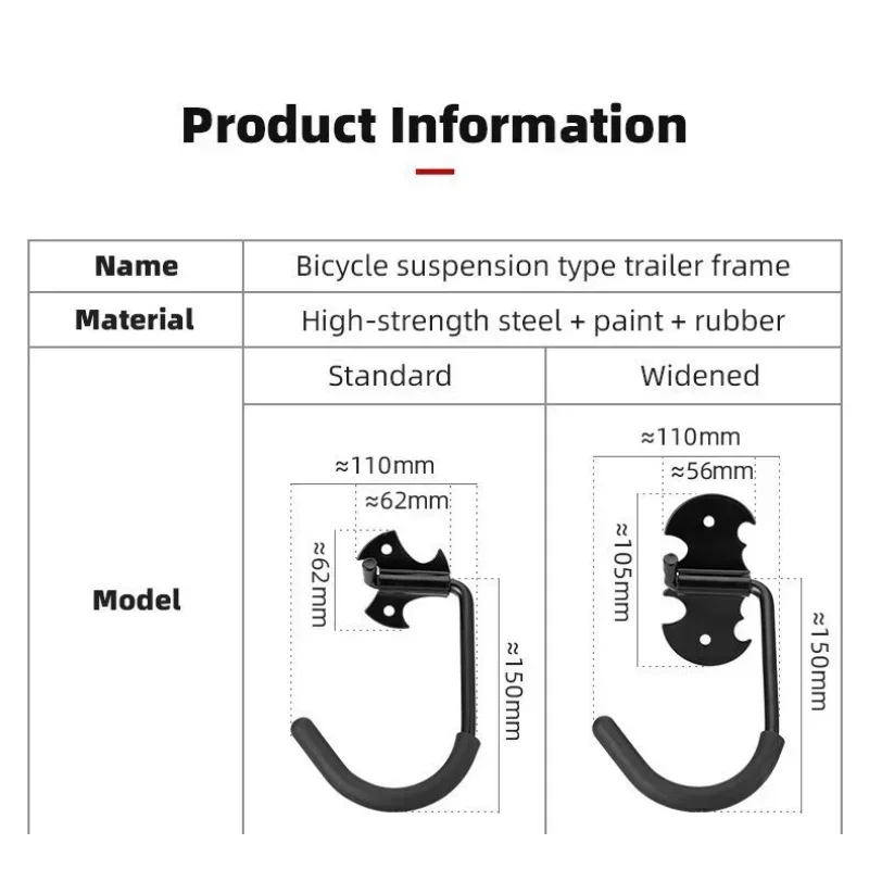 Neue Fahrrad Zauberstab Halterung Fahrrad Ständer Halfter Mountainbike Gestell Steht Aufhänger Haken Lagerung Fahrrad Montiert Gestell Steht