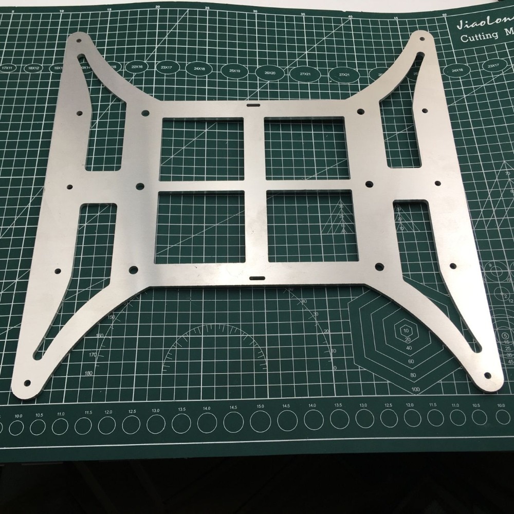 CR-10 4S 3D printer light weight Y carriage build plate base/Support Plate heated bed For CR-10 S4 400mm 3D printer parts